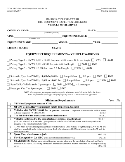 519697133-vehicle-with-driver-pre-award-inspection-checklist-fs-usda