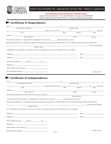 52089760-fillable-dependencecertificate-form