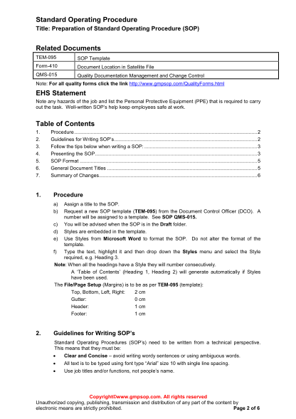 520986858-preparation-of-standard-operating-procedure-sample