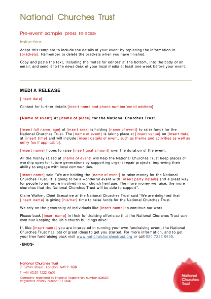 19 Press Release Sample Pdf Free To Edit Download Print CocoDoc