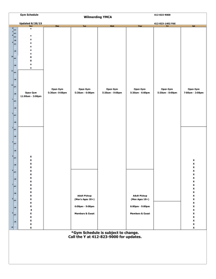 18 class schedule template online - Free to Edit, Download & Print | CocoDoc 18 class schedule template online - Free to Edit, Download & Print | CocoDoc