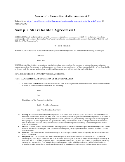 5228-fillable-small-business-sample-shareholder-agreement-form