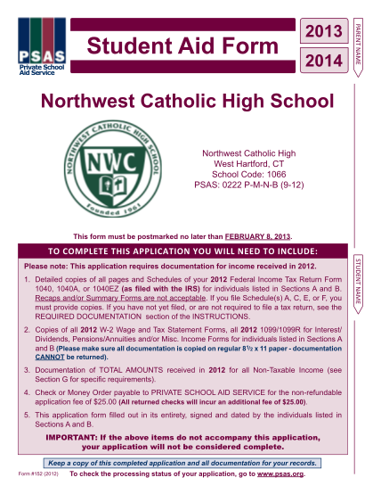 52284710-student-aid-form-northwest-catholic-high-school-northwestcatholic