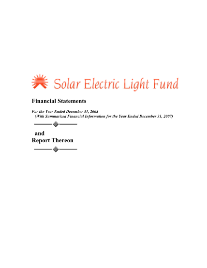 52313691-audited-financials-solar-electric-light-fund-self