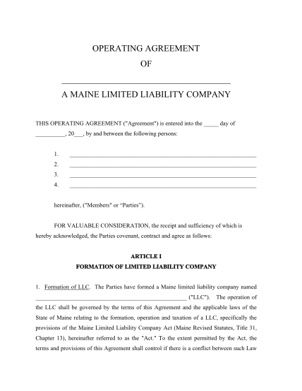 5259077-maine-limited-liability-company-llc-operating-agreement