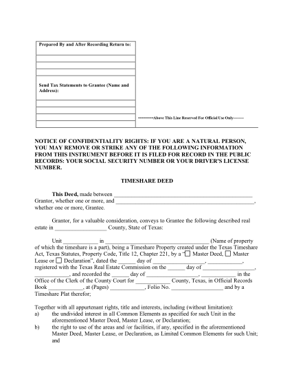 24 Warranty Deed Texas Page 2 Free To Edit Download And Print Cocodoc 6152