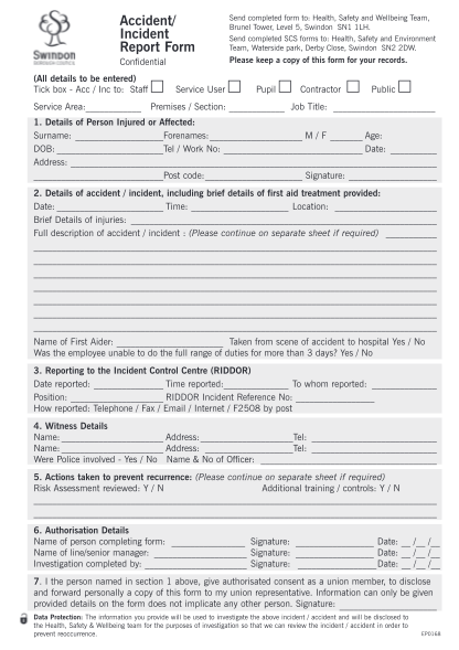 16 incident register template excel - Free to Edit, Download & Print ...