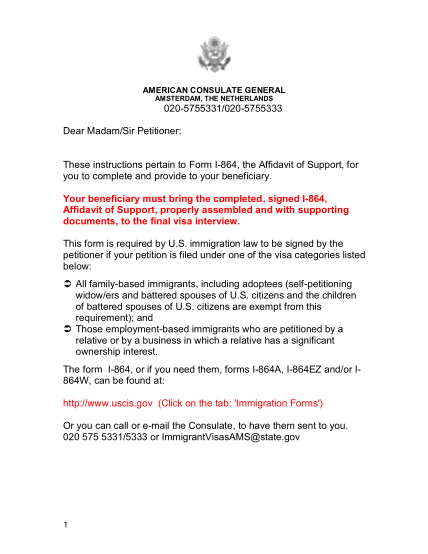 52715190-these-instructions-pertain-to-form-i-864-the-affidavit-of-support-for-amsterdam-usconsulate