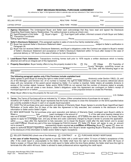52853040-fillable-west-michigan-vacant-land-purchase-agreement-form