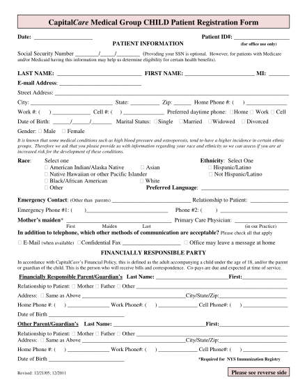 52859428-child-patient-registration-form