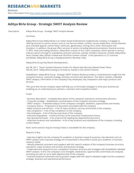 52890927-fillable-swot-analysis-of-aditya-birla-group-pdf-form