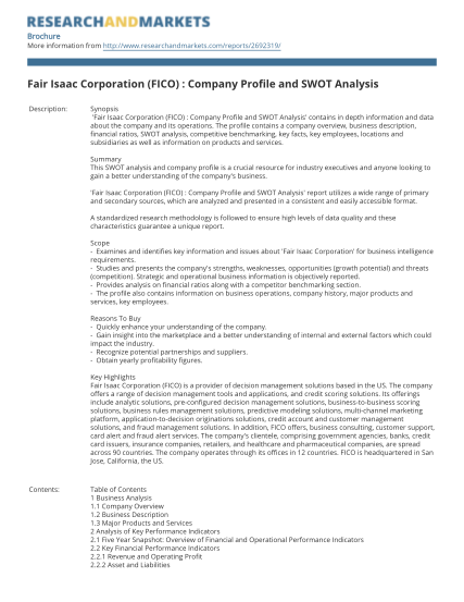 52903773-fair-isaac-corporation-fico-company-profile-and-swot-analysis
