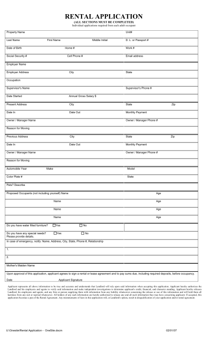 52954711-print-form-rental-application-all-sections-must-be-completed-individual-applications-required-from-each-adult-occupant-property-name-unit-melanie-last-name-first-name-date-of-birth-middle-initial-home-social-security-d