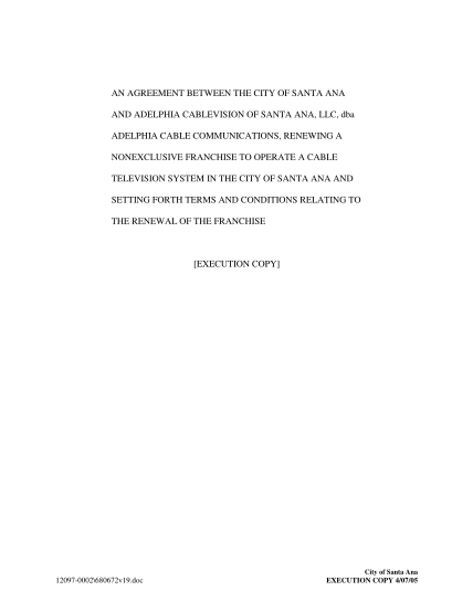 53019761-santa-ana-adelphia-franchise-agreement-4-07-05doc