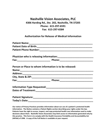 53054845-nva-medical-records-release-form-nashville-vision-associates