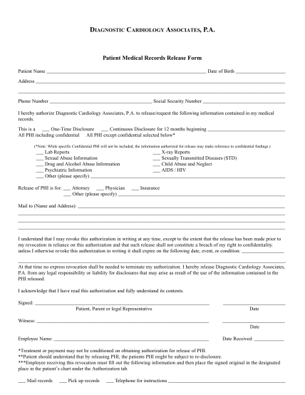 53055280-patient-medical-records-release-form-diagnostic-cardiology