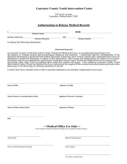 53066388-medical-records-release-form-youth-intervention-center