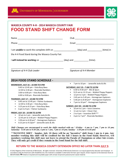 53101395-food-stand-shift-change-form-extension-university-of-minnesota