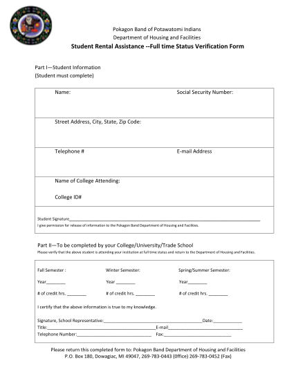 53121801-student-rental-assistance-full-time-status-verification-form