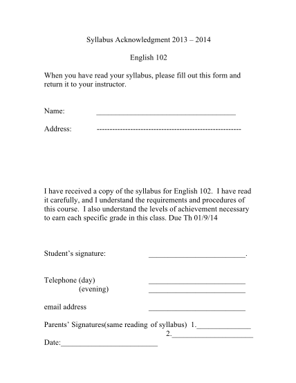 53342206-fillable-acknowledgment-about-english-102-form