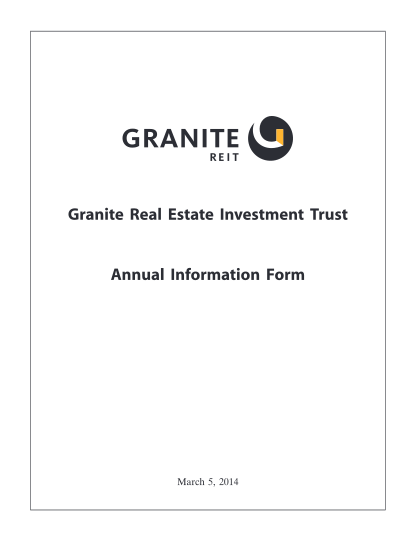 53421826-granite-real-estate-investment-trust-annual-information-form