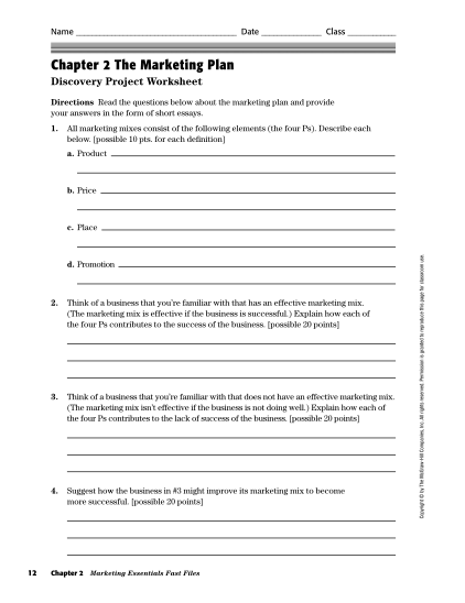 53449671-chapter-2-the-marketing-plan-worksheet-answers