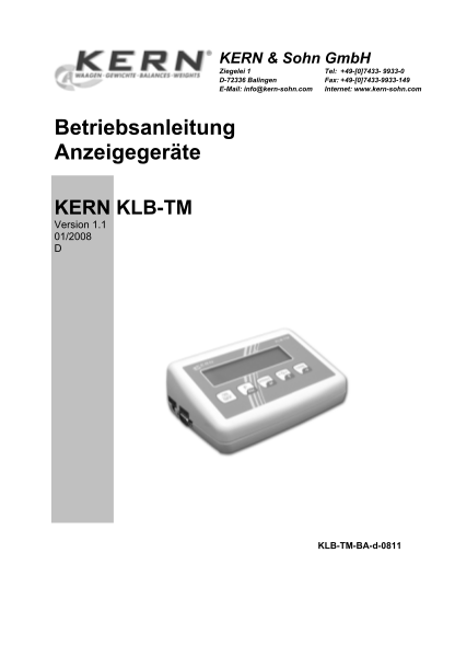 53638224-betriebsanleitung-anzeigegerte-kern-amp-sohn-gmbh