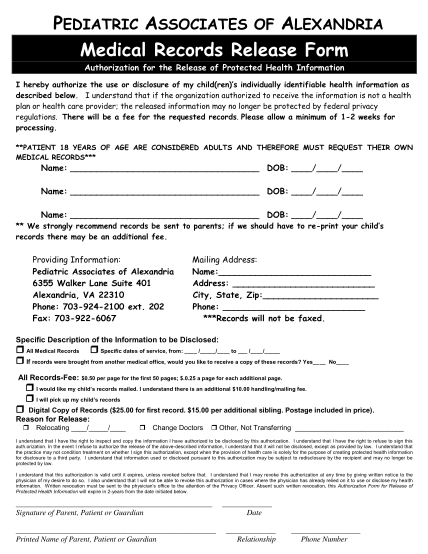 53706092-medical-records-request-form-pediatric-associates-of-alexandria