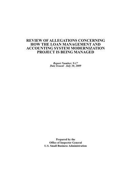 53714-oig_reptbydate_-july9-17_0-review-of-allegations-concerning-how-the-loan--sba-sba-small-business-administration-forms-and-applications-sba