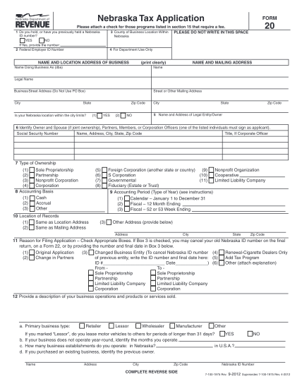 53744701-form-20-nebraska-tax-application-nebraska-department-of