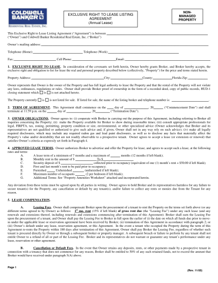 53766716-fillable-exclusive-right-to-lease-agreement-florida-fill-form