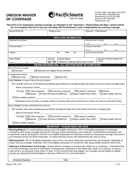 54022134-oregon-waiver-of-coverage-pacificsourcecom