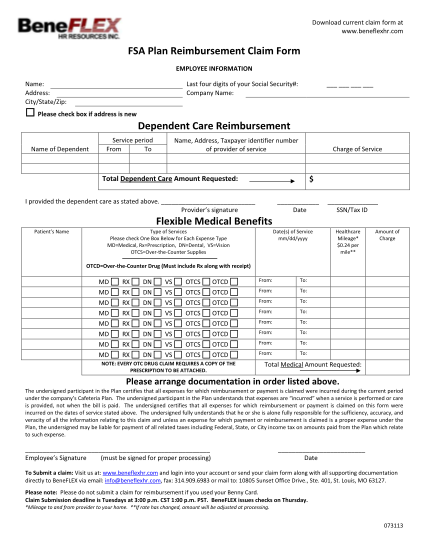 54051974-fsa-plan-reimbursement-claim-form-dependent-care-beneflex