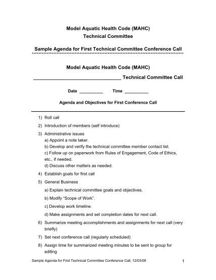 54298812-sample-agenda-for-first-technical-committee-conference-call-model-aquatic-health-code-sample-agenda-for-first-technical-committee-conference-call-model-aquatic-health-code-cdc