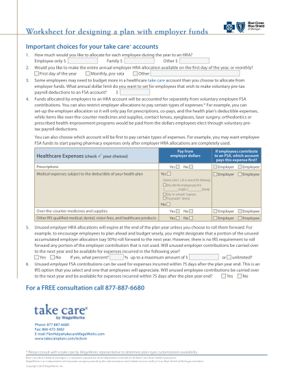 54554311-blue-cross-blue-shield-of-michigan-health-reimbursement-arrangement-plan-design-worksheet