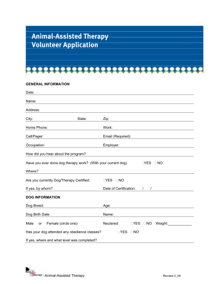 application letter for volunteer work in hospital