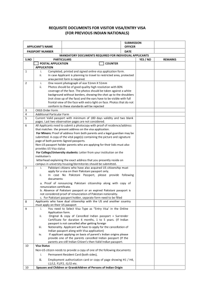 54588145-requisite-documents-for-visitor-visaentry-visa-for-previous-indian-nationals-applicant-s-name-submission-officer-passport-number-s