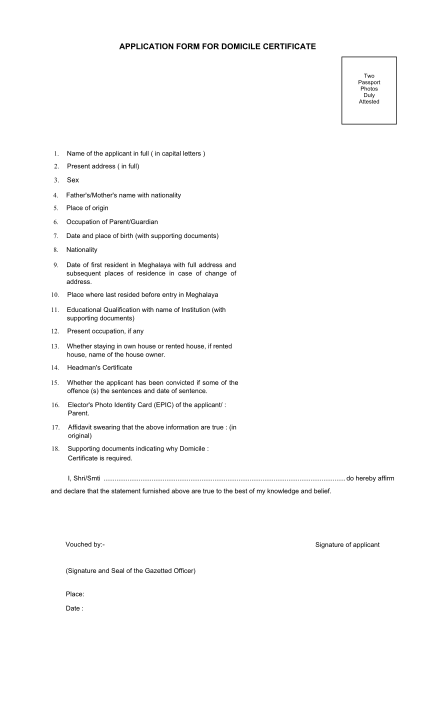 54669355-fillable-doomicile-application-form-meghalaya