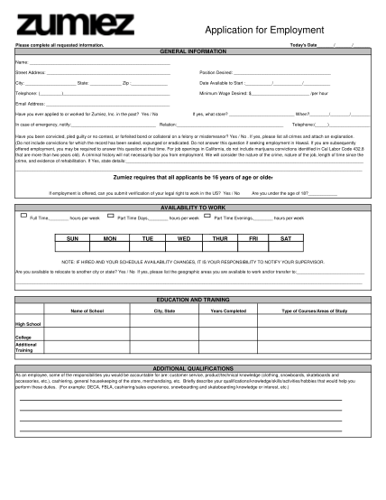 45 new employee personal information form template page 2 - Free to ...