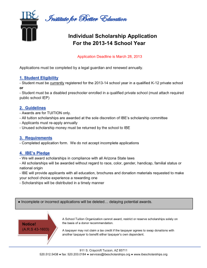 54915071-2013-2014-individual-application-institute-for-better-education-ibescholarships