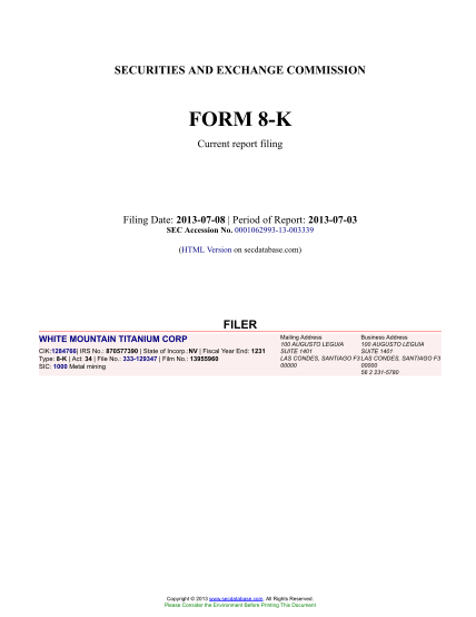 55197708-white-mountain-titanium-corp-form-8-k-current-report-filed