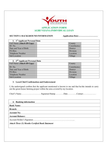 55198147-fillable-how-to-fill-the-form-of-agri-vijana-individual-loan