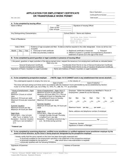 55241492-application-for-employment-certificate-or-transferable-work-boyertown-schoolwires