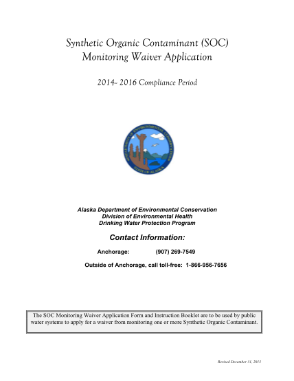 55304047-soc-monitoring-waiver-application-alaska-department-of-dec-alaska