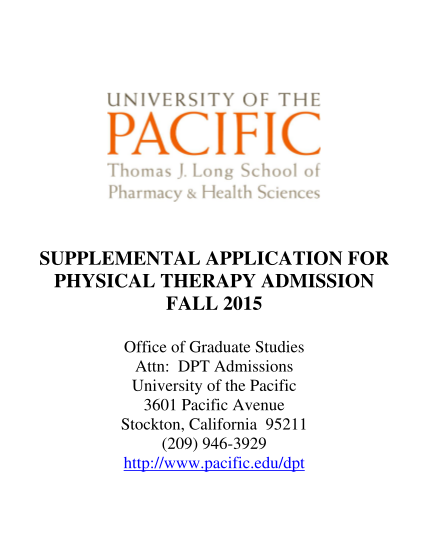 55320782-supplemental-application-university-of-the-pacific