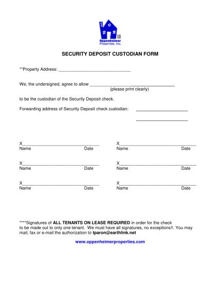55363703-security-deposit-custodian-form-pdf-oppenheimer-properties-inc