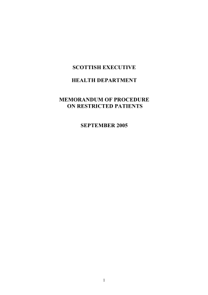 55380188-scottish-executive-health-department-memorandum-of-procedure-scotland-gov