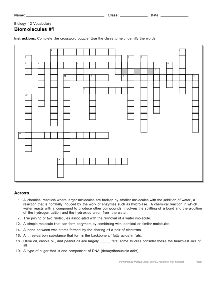 55417657-biomolecules-crossword-puzzle