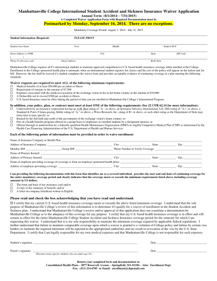 55567376-fillable-chp-online-waiver-form-manhattanville-college
