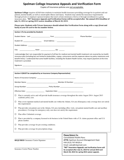55569346-spelman-college-insurance-appeals-and-verification-form